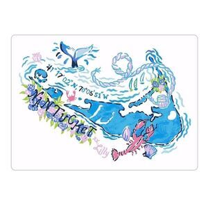 Nantucket Watercolor Magnet 